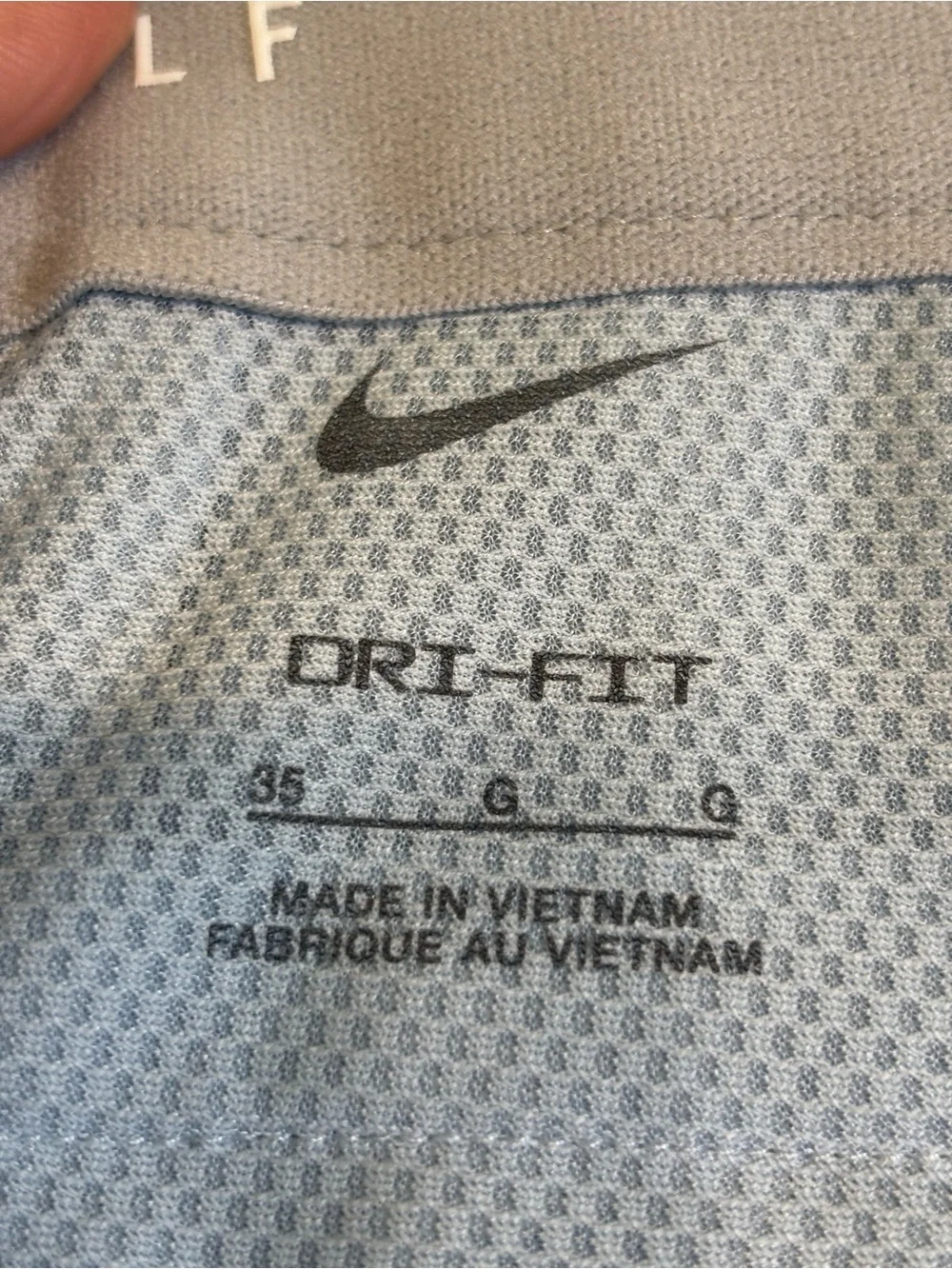 Nike Golf Men's Dri-FIT Shorts Size 35 Light Armory Blue CU9740-441 EUC